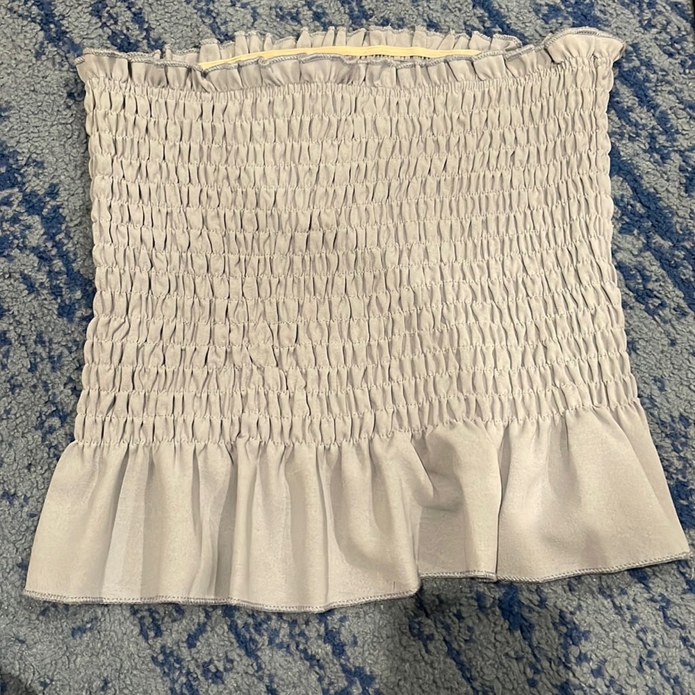 Shein Blue Tube Top